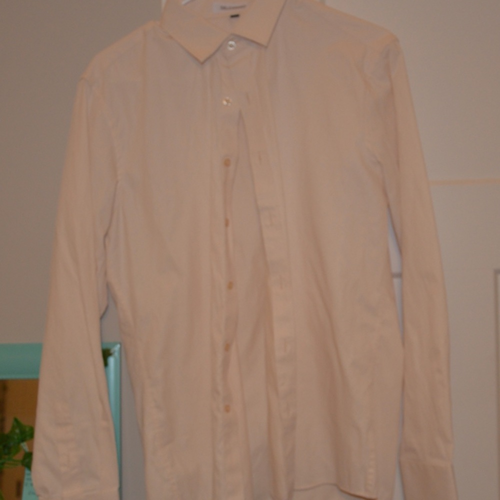 Men's Beige Dress Shirt